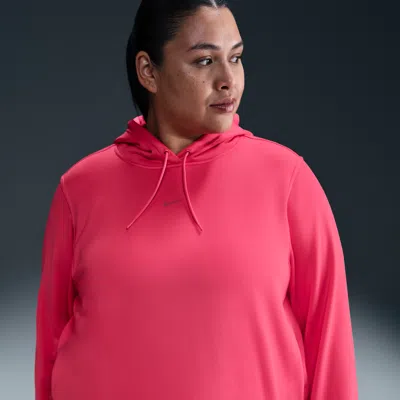 Nike Women's Therma-fit One Pullover Hoodie (plus Size) In Pink