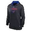 Nike Women's Toronto Blue Jays Authentic Collection City Connect  Therma Mlb Pullover Hoodie In Blue