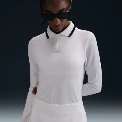 Nike Women's Tour Dri-fit Uv Protection Long-sleeve Golf Polo