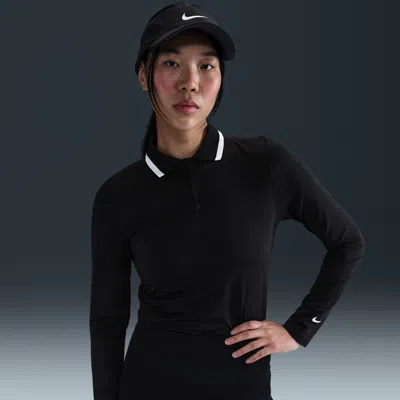 Nike Women's Tour Dri-fit Uv Protection Long-sleeve Golf Polo