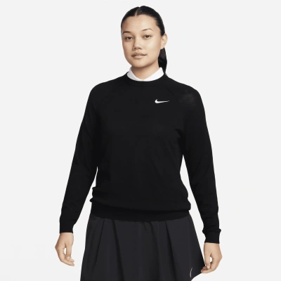 Nike Women's Tour Golf Sweater In Black