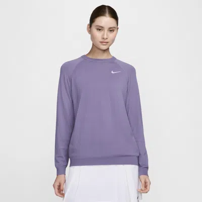 Nike Women's Tour Golf Sweater In Purple