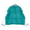 Nike Women's Tracksuit Jacket W Sportswear Tech Pack Jacket Woven Mesh Neptune Green/white/black In Neptune Green/white/black