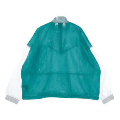 Nike Women's Tracksuit Jacket W Sportswear Tech Pack Jacket Woven Mesh Neptune Green/white/black