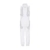 Nike Women's Tracksuit Sportswear Air Max Day Jumpsuit White/black/lt Iron Ore In White/black/lt Iron Ore