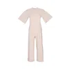 Nike Women's Tracksuit Sportswear Jersey Jumpsuit Sanddrift/white In Neutral