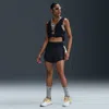 Nike Women's Trail Dri-fit Brief-lined Running Shorts In Black