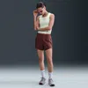 Nike Women's Trail Dri-fit Brief-lined Running Shorts In Brown