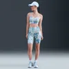 Nike Women's Universa Artist Collection High-waisted 8" Biker Shorts In Multi