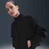 Nike Women's Universa Dri-fit 1/4-zip Top In Black