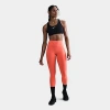 Nike Women's Universa Medium-support High-waisted 7/8 Leggings With Pockets In Magic Ember/track Red/lobster Magic Ember/track Red/lobster
