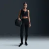 Nike Women's Universa -support High-waisted 7/8 Leggings With Pockets In Black