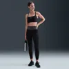 Nike Women's Universa Medium-support High-waisted 7/8 Leggings With Pockets In Black