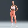 Nike Women's Universa Medium-support High-waisted 7/8 Leggings With Pockets In Orange
