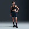 Nike Women's Universa Medium-support High-waisted 8" Biker Shorts With Pockets