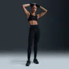 Nike Women's Universa Medium-support High-waisted Full-length Leggings With Pockets In Black
