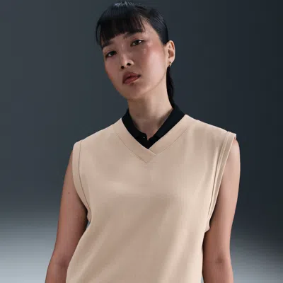 Nike Women's V-neck Golf Vest In Neutral