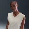 Nike V-neck Golf Vest In Neutral