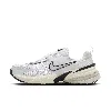 Nike V2k Run Rubber And Metallic Leather-trimmed Mesh Sneakers In White