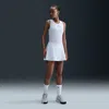 Nike Women's Victory Dri-fit Short Flouncy Tennis Skirt In White