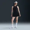 Nike Women's Victory Dri-fit Short Flouncy Tennis Skirt In Black