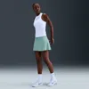 Nike Women's Victory Dri-fit Short Flouncy Tennis Skirt In Green