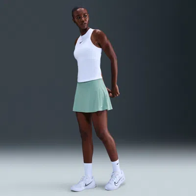 Nike Women's Victory Dri-fit Short Flouncy Tennis Skirt In Green