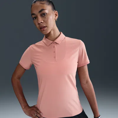 Nike Women's Victory Dri-fit Short-sleeve Golf Polo In Pink