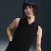 Nike Women's Victory Dri-fit Sleeveless Polo In Black