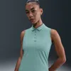 Nike Women's Victory Dri-fit Sleeveless Polo In Green