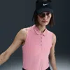 Nike Victory Dri-fit Sleeveless Polo In Pink