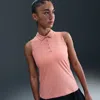 Nike Women's Victory Dri-fit Sleeveless Polo In Pink