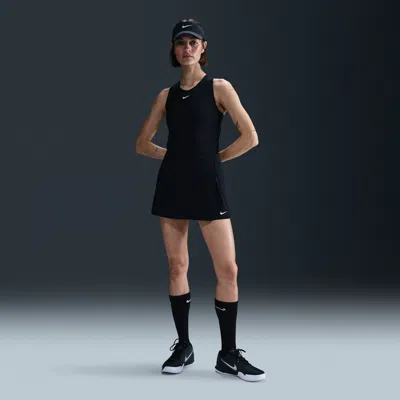 Nike Women's Victory Dri-fit Straight Tennis Skirt In Black