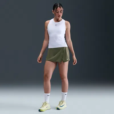 Nike Women's Victory Dri-fit Straight Tennis Skirt In Green