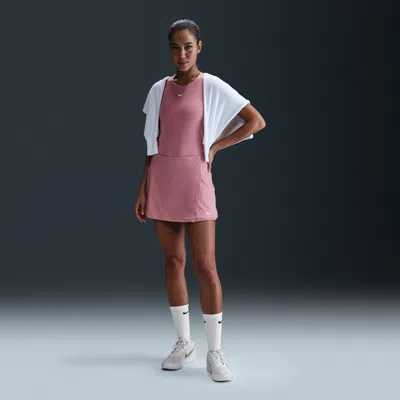 Nike Women's Victory Dri-fit Straight Tennis Skirt In Pink