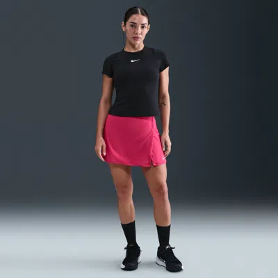 Nike Women's Victory Dri-fit Straight Tennis Skirt In Pink