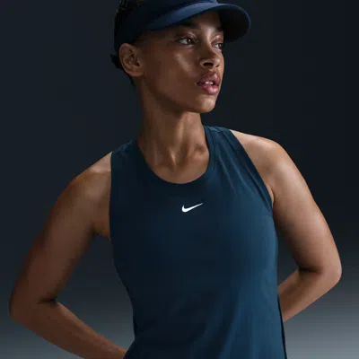 Nike Women's Victory Dri-fit Tennis Tank Top In Blue