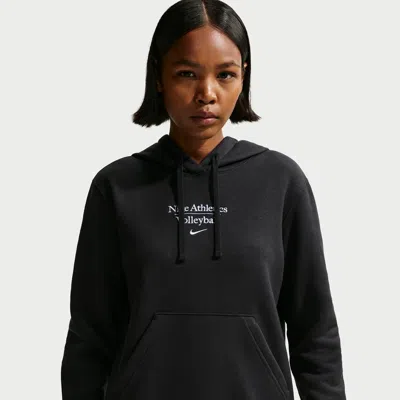 Nike Women's Volleyball Pullover Hoodie In Black