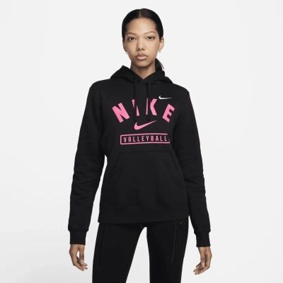 Nike Women's Volleyball Pullover Hoodie In Black