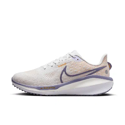 Nike Women's Vomero 17 Road Running Shoes In Dust/ Lilac/ White