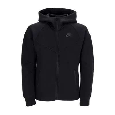 Nike Women's W Sportswear Tech Fleece Windrunner Full-zip Hoodie Black/black