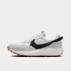 Nike Women's Waffle Debut Casual Shoes In Sail/black/gum Medium Brown/white