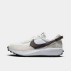 Nike Women's Waffle Debut Casual Sneakers From Finish Line In White/phantom/baroque Brown
