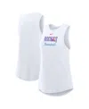 Nike White Colorado Rockies 2025 City Connect Tri-code High Neck Performance Tank Top In Purple