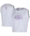 Nike White Golden State Valkyries Mesh Tank Top In White