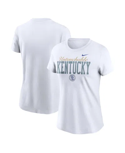 Nike Women's White Kentucky Wildcats Club T-shirt
