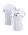 Nike White Miami Dolphins 2024 Salute To Service Legend Performance T-shirt In White