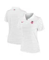 Nike Women's White Minnesota Twins Authentic Collection Victory Performance Polo Shirt In White