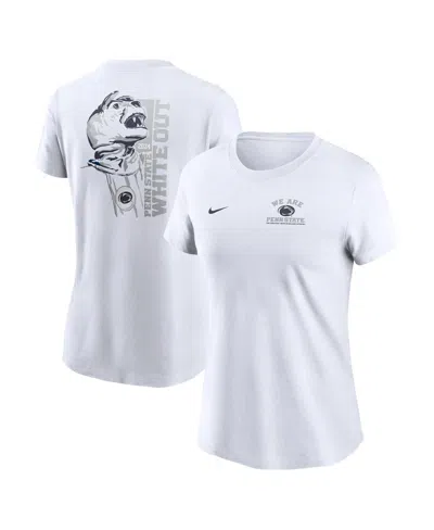 Nike Women's White Penn State Nittany Lions 2024 White Out T-shirt