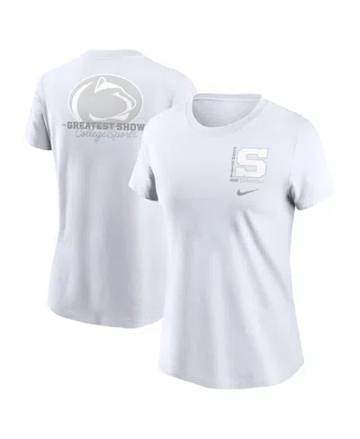 Nike Women's White Penn State Nittany Lions 2025 White Out T-shirt